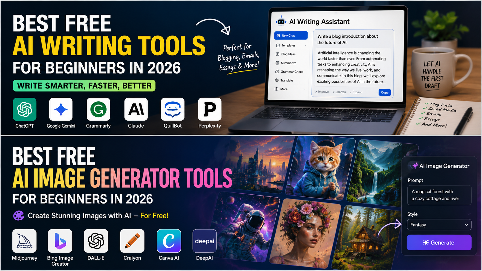 Best Free AI Tools for Beginners in 2026 (Complete Guide)